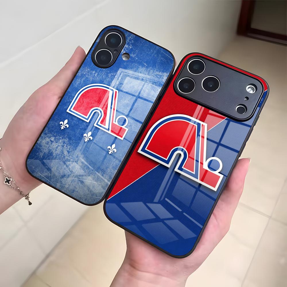 Phone Cases Quebec - Q-QueBecES Hockey Logo Phone Case For