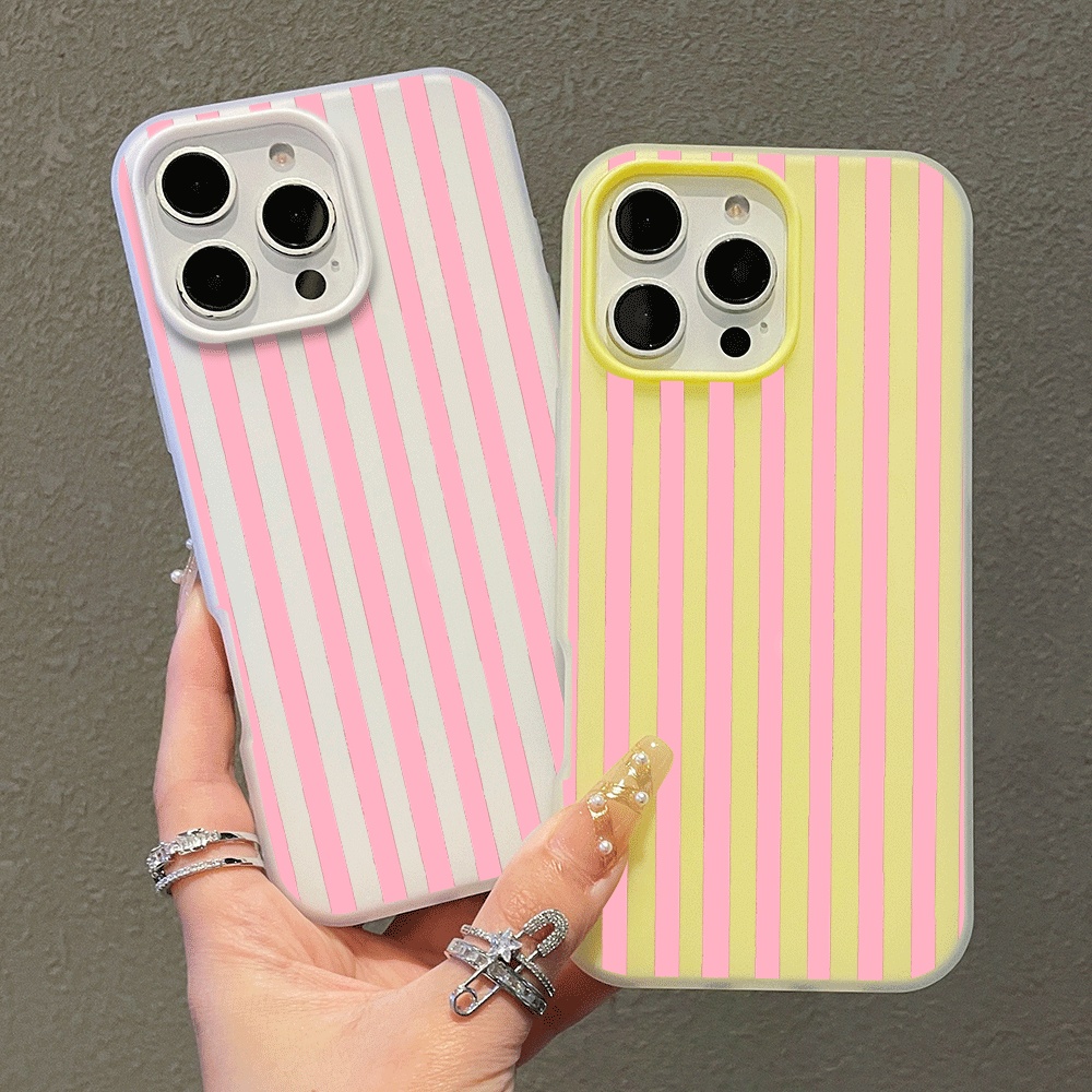 Phone Cases Iphone 11 - Simple Vertical bar Cartoon Phone Case