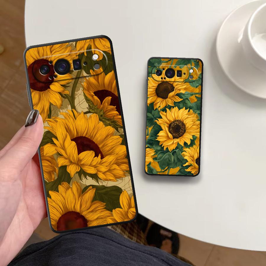 Phone Cases Google Pixel 9 - Sunflower Sea Funda Phone Cover Case