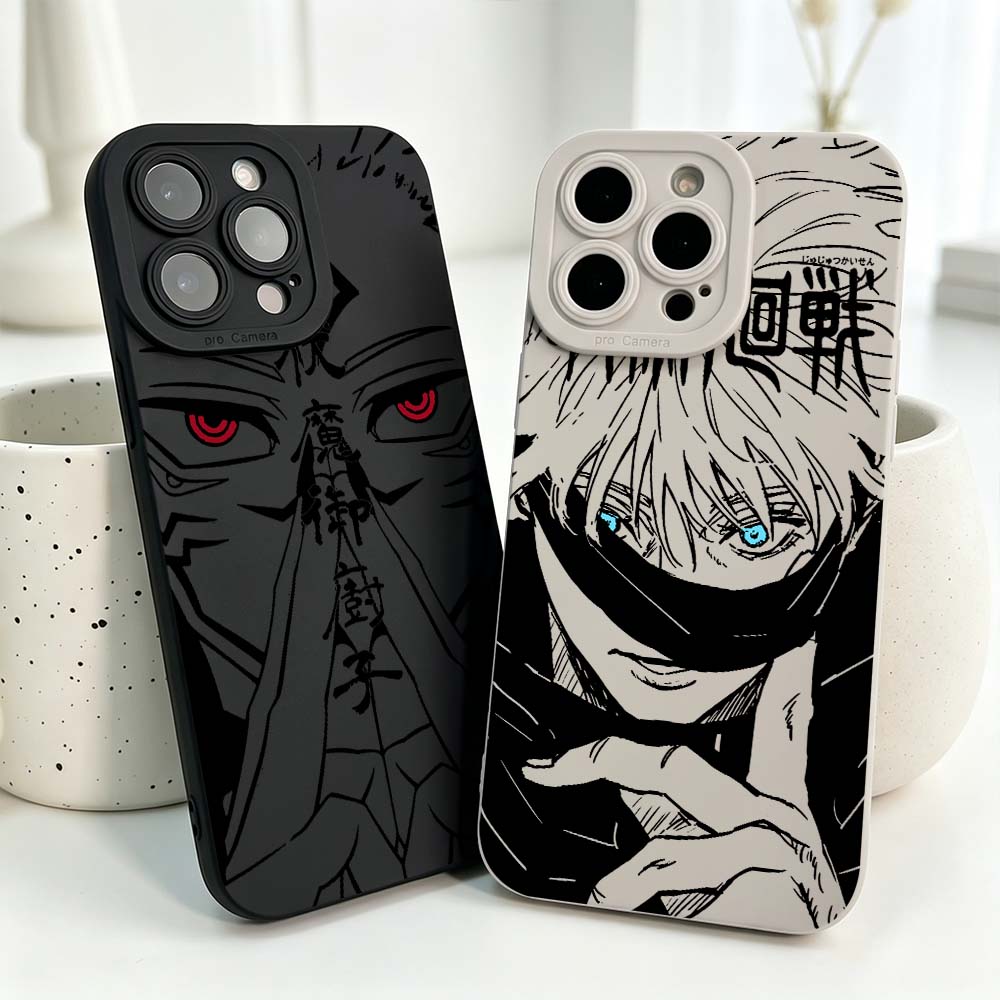 Phone Cases For Iphone 12 Pro Max - Anime Jujutsu Kaisen Cool Cover Silicone