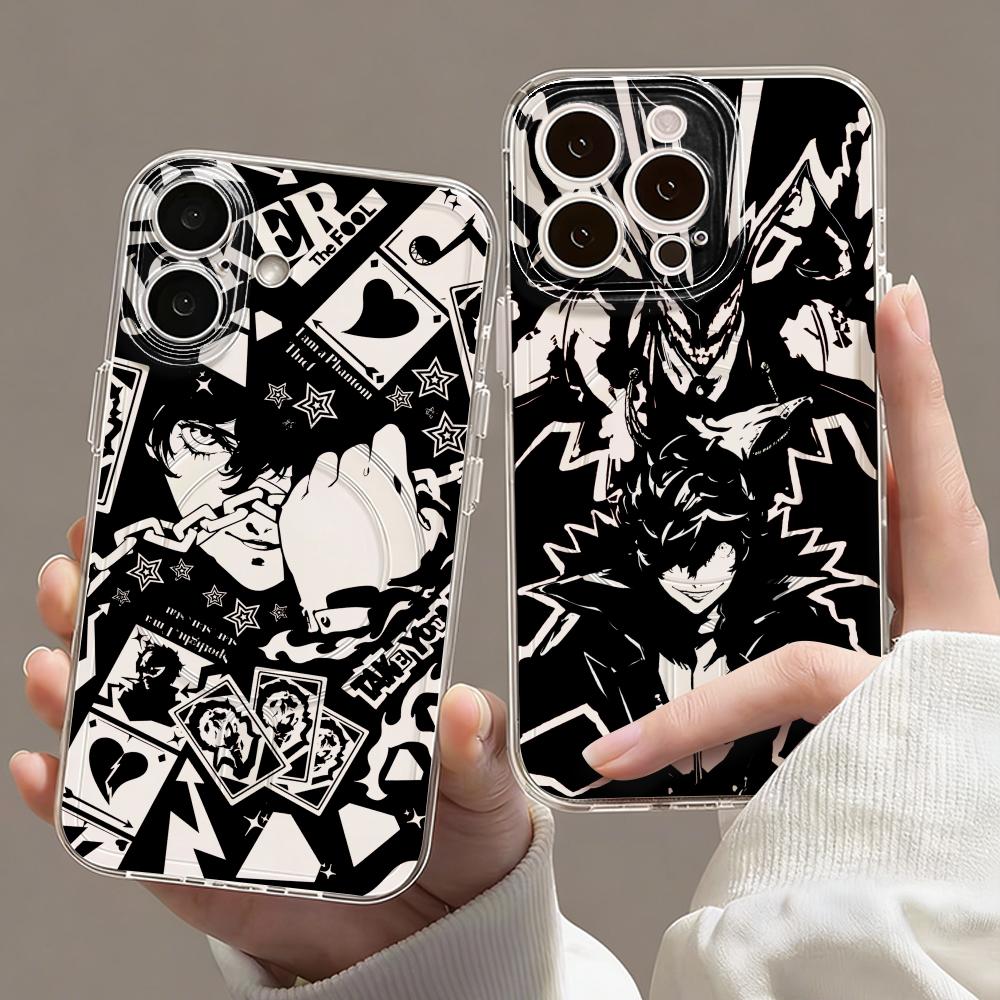Phone Cases For Iphone 12 Pro Max - Game P-Persona 5 Phone Case Magnetic