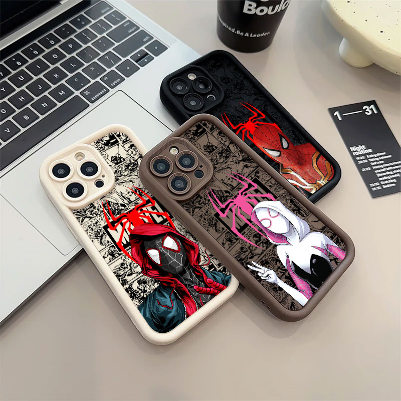 Spiderman Miles Morales Gwen M - Phone Cases For Iphone 12 Pro Max ulasan dan harga