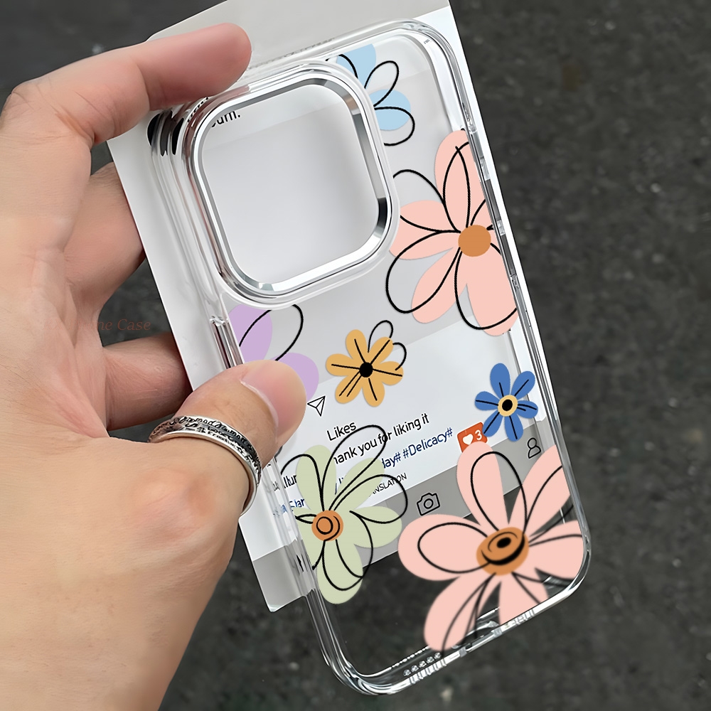 Many Styles Of floral Phone Ca - Phone Cases That Cover The Camera ulasan dan harga
