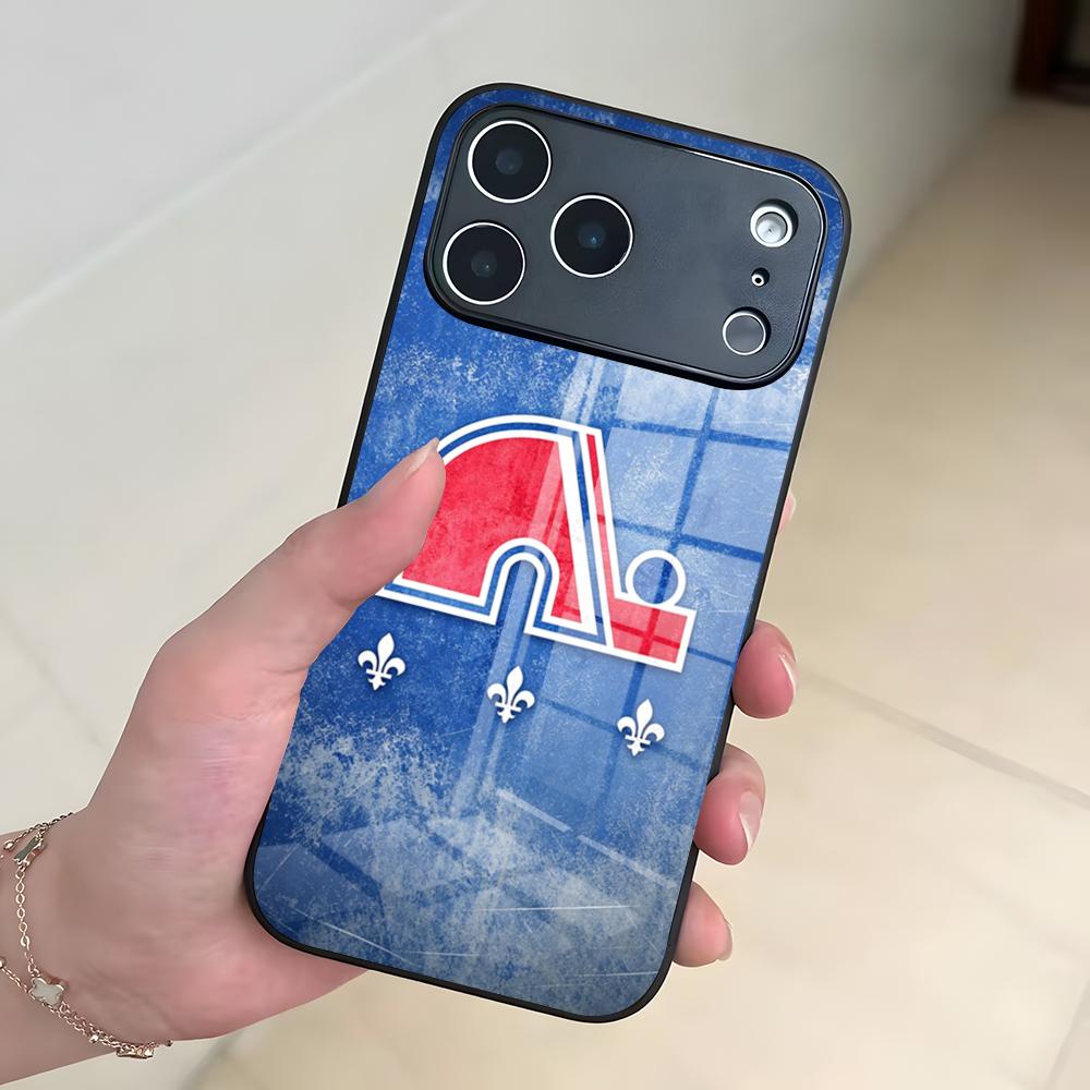 Q-QueBecES Hockey Logo Phone C - Phone Cases Quebec ulasan dan harga
