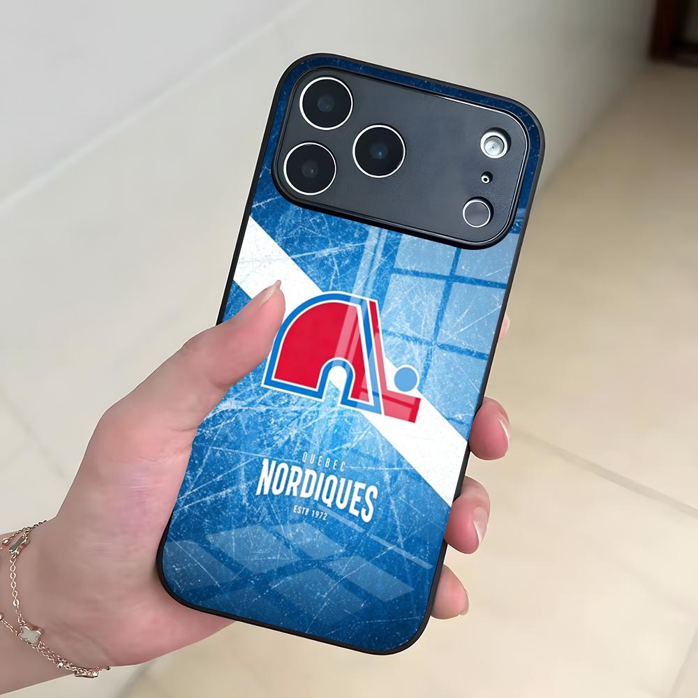 Q-QueBecES Hockey Logo Phone C - Phone Cases Quebec ulasan dan harga