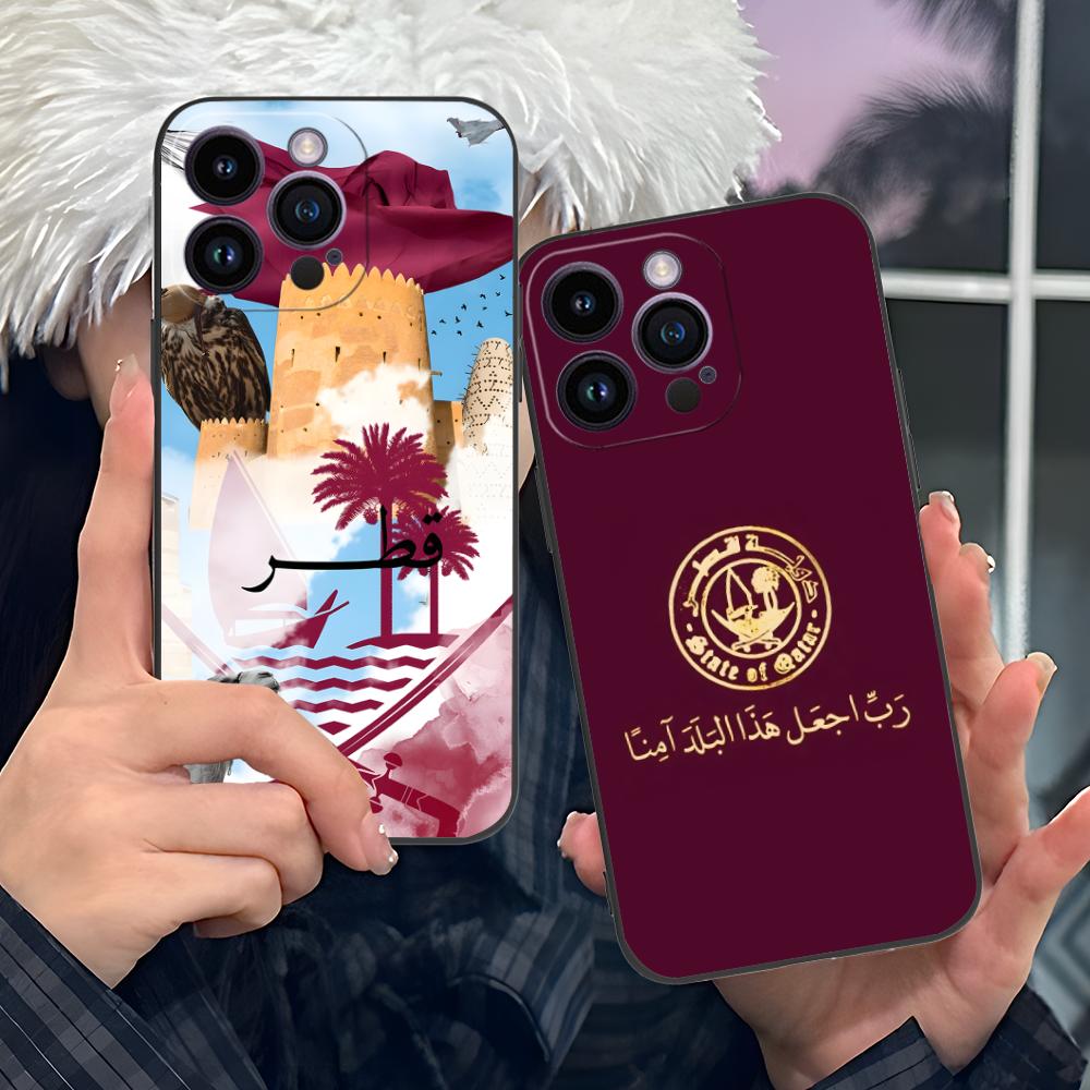 Qatar Flag Mobile Cell Phone C - Phone Cases Qatar ulasan dan harga