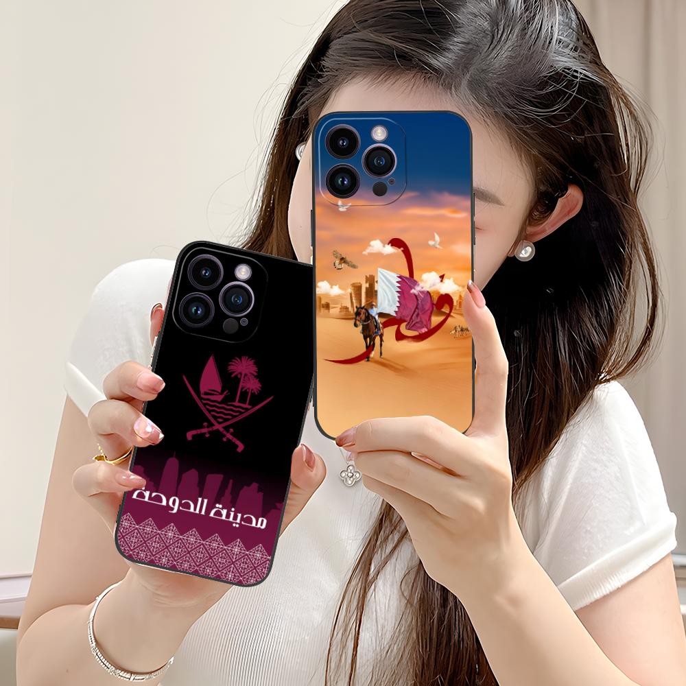 Qatar Flag Mobile Cell Phone C - Phone Cases Qatar ulasan dan harga