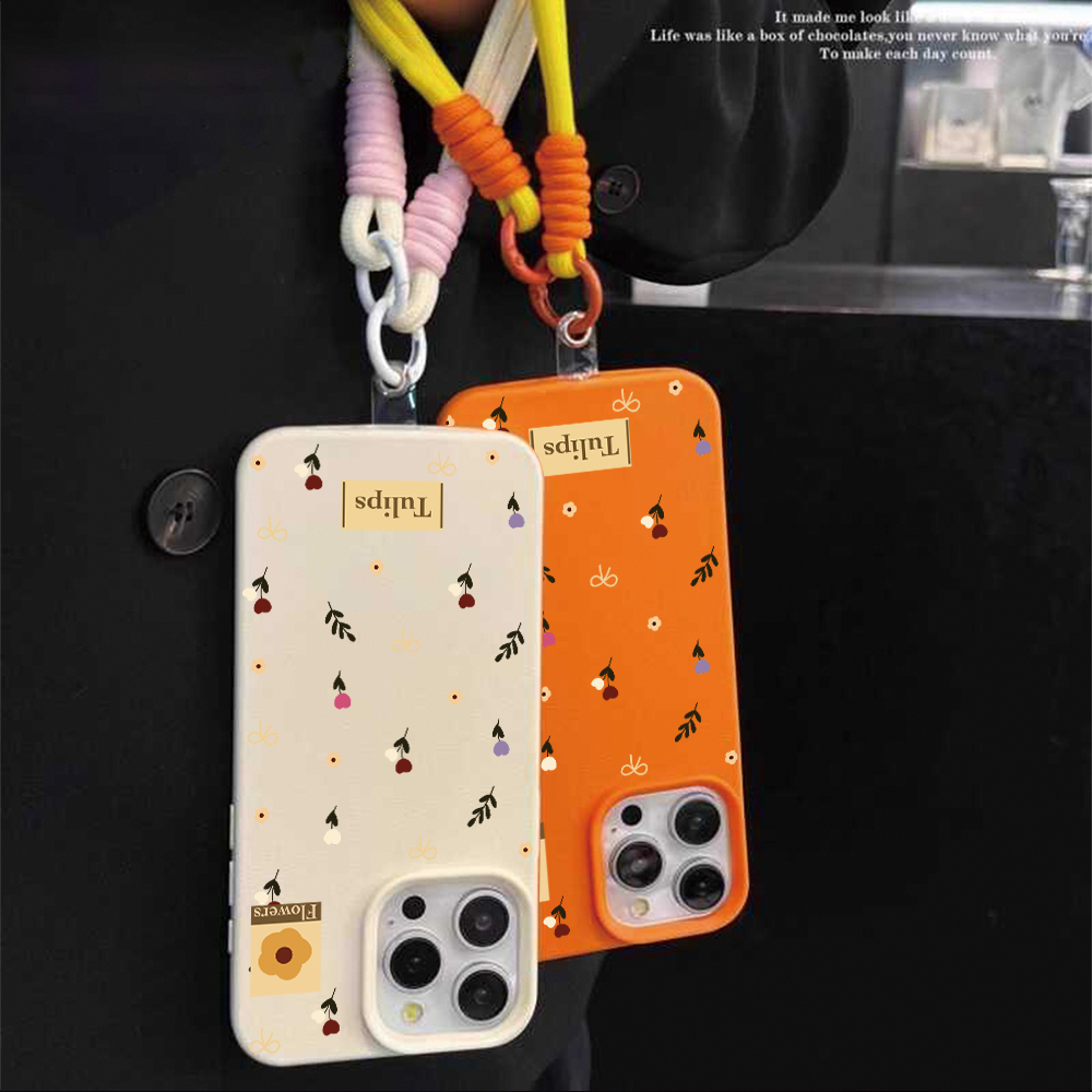 Tulip Bow Strap Rope Phone Cas - Phone Cases Leather ulasan dan harga