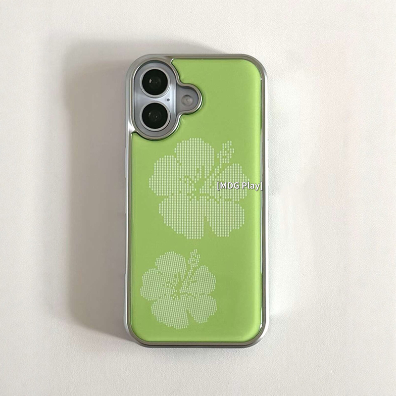 Korean Green Background Flower - Phone Cases Green ulasan dan harga