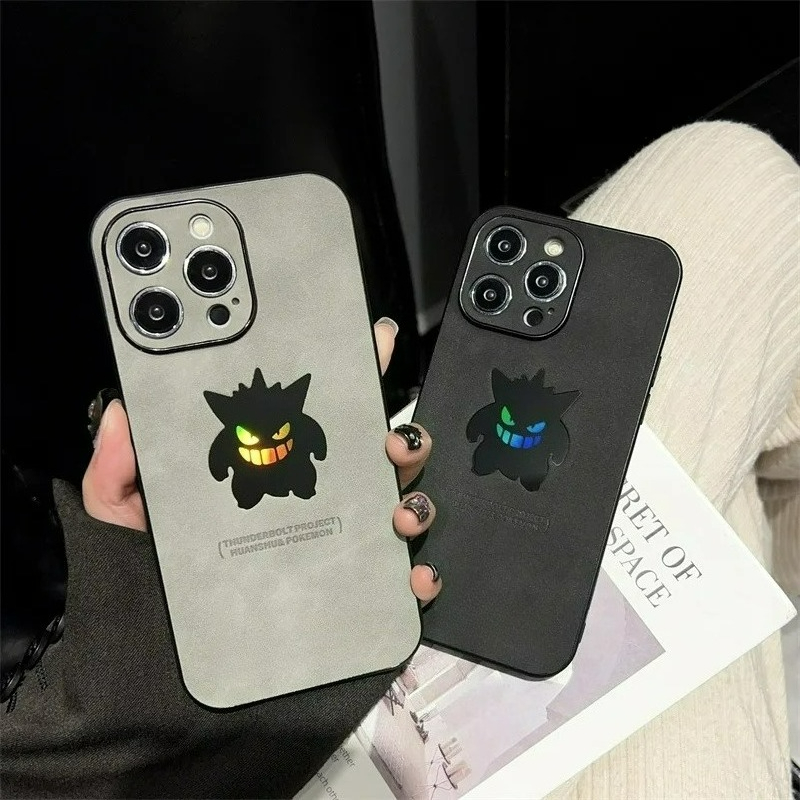 Cartoon Anime Gengar Leather T - Phone Cases Leather ulasan dan harga