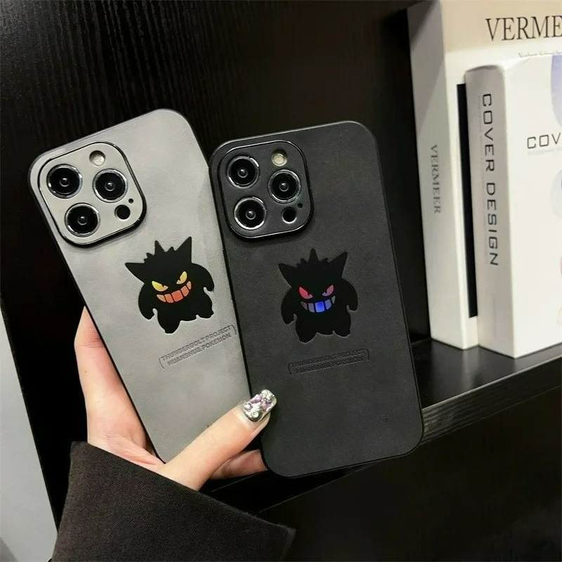 Cartoon Anime Gengar Leather T - Phone Cases Leather ulasan dan harga