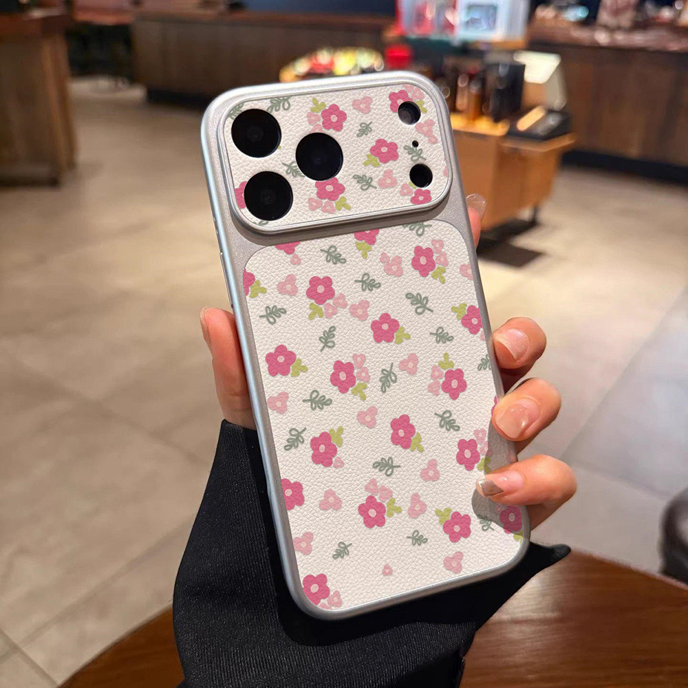 Luxury INS Flower Large Window - Phone Cases That Cover The Camera ulasan dan harga