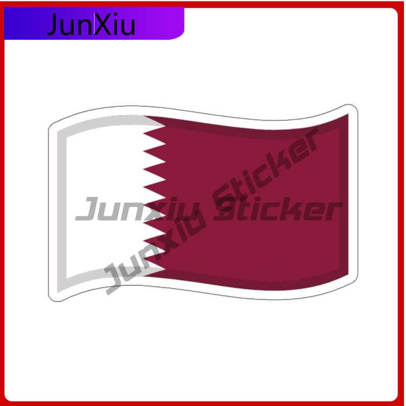 Qatar Flag Sticker Qatari Deca - Phone Cases Qatar ulasan dan harga