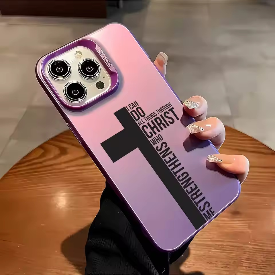 Anti Fingerprint Cross Bible P - Phone Cases For Iphone 12 Pro Max ulasan dan harga