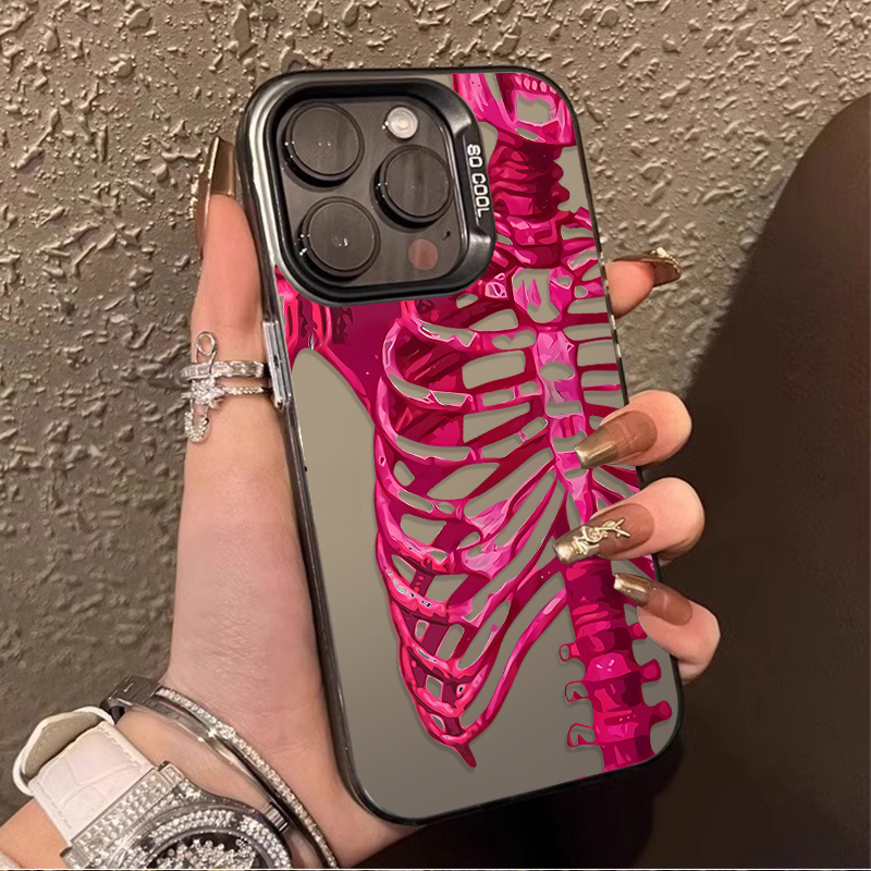 Luxury Pink Green Skull Phone  - Phone Cases Green ulasan dan harga