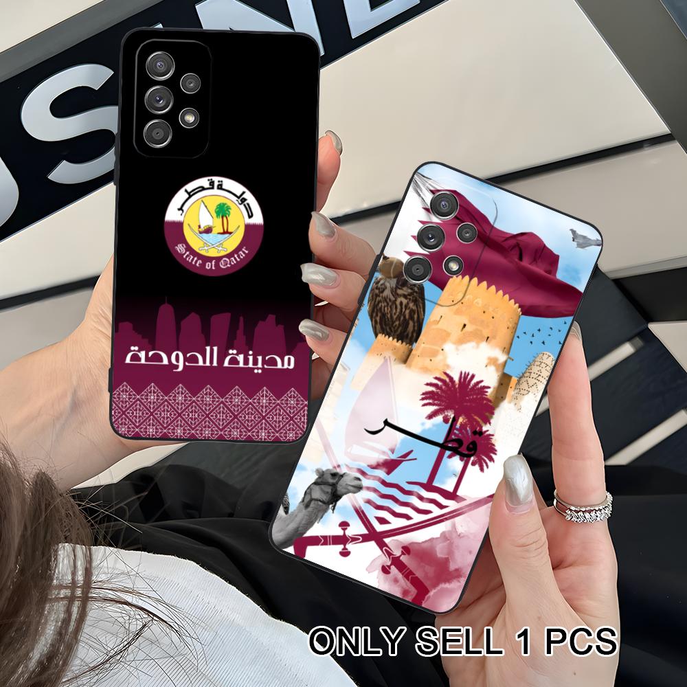 Qatar Flag Matte TPU Mobile Ph - Phone Cases Qatar ulasan dan harga