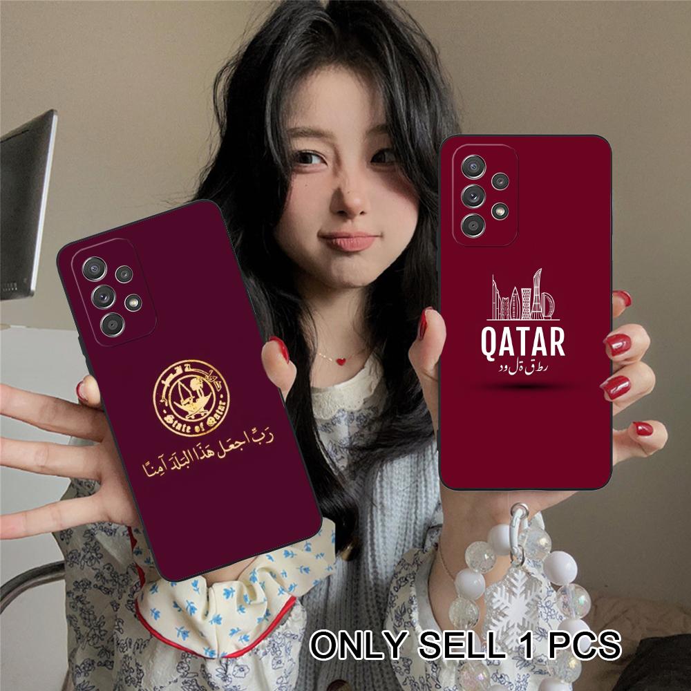 Qatar Flag Matte TPU Mobile Ph - Phone Cases Qatar ulasan dan harga