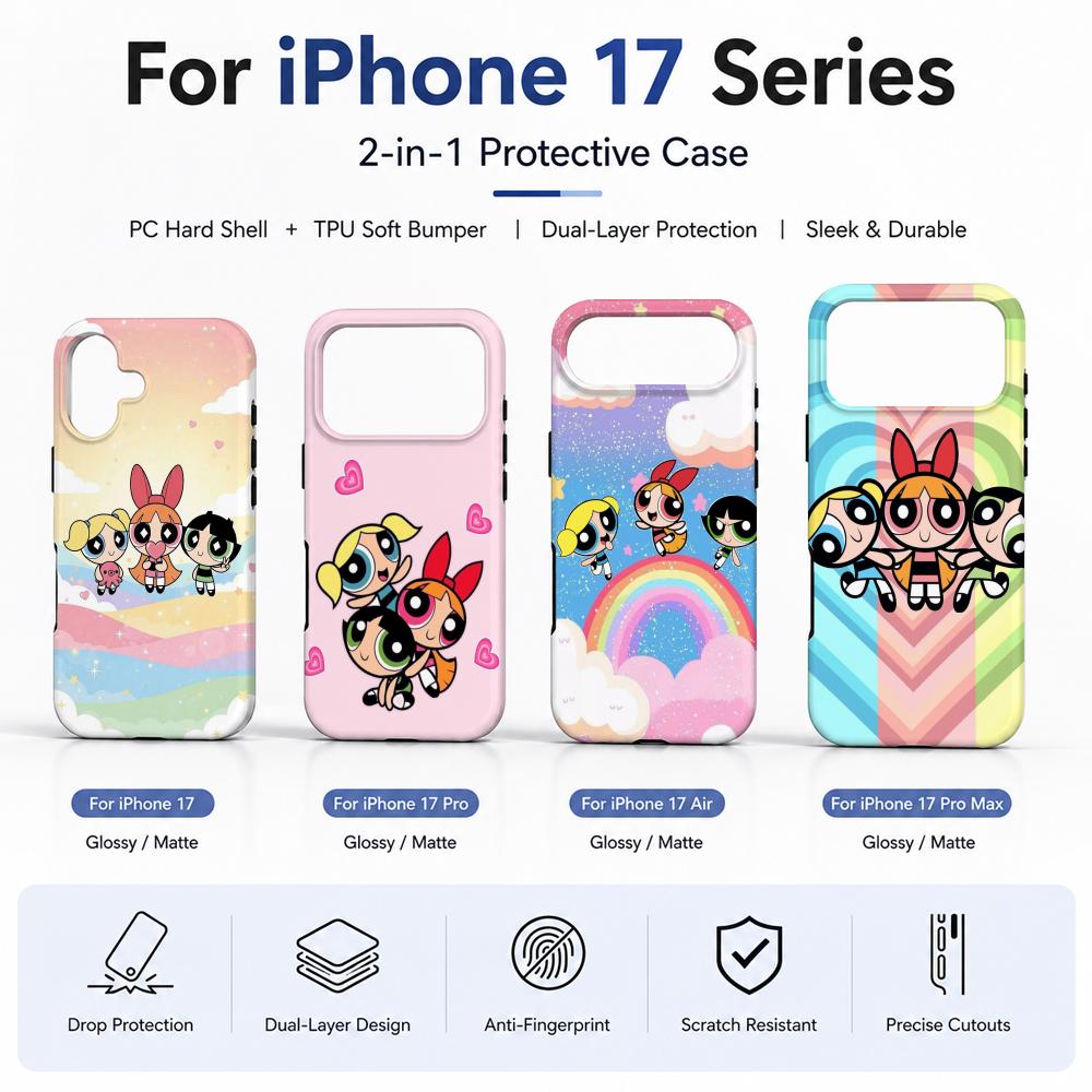 Anime P-Powerpuff Girls Phone  - Phone Cases Anime ulasan dan harga