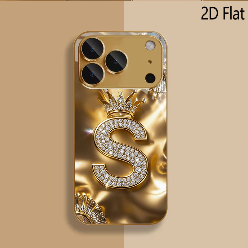 Crown S Patterned tempered gla - Phone Cases That Cover The Camera ulasan dan harga