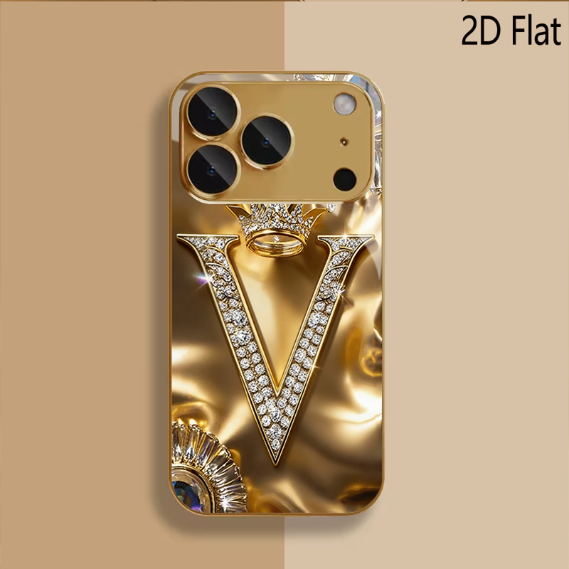 letterV print Patterned temper - Phone Cases That Cover The Camera ulasan dan harga