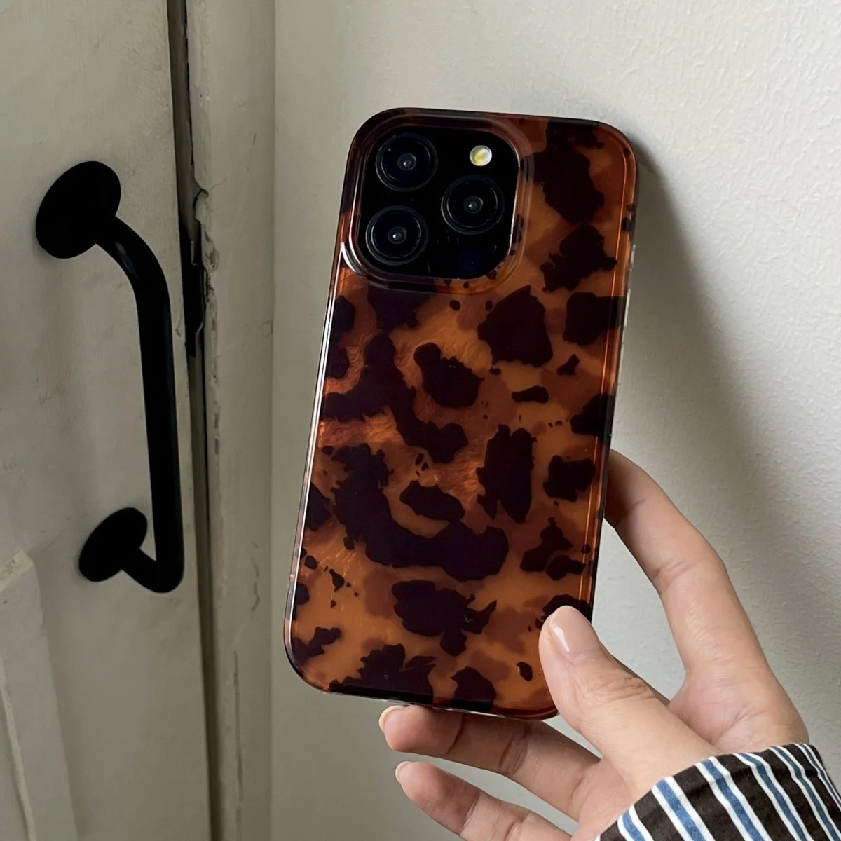 Retro Amber Texture Laser Phon - Phone Cases Popular ulasan dan harga
