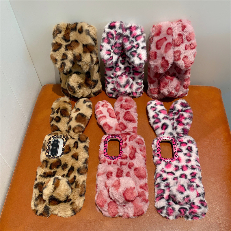 Luxury 3D Leopard Print Rabbit - Phone Cases Samsung Galaxy ulasan dan harga