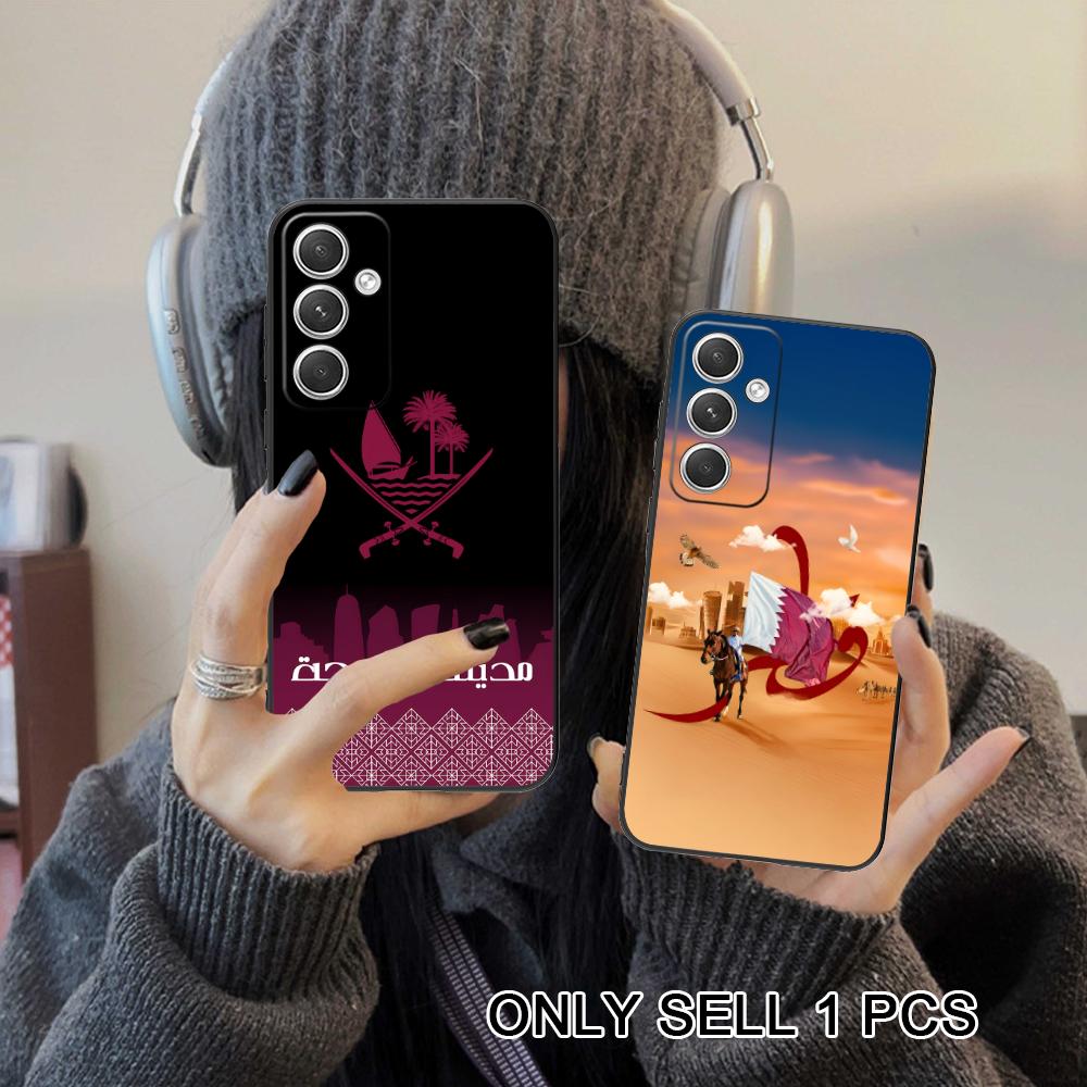 Qatar Flag Matte TPU Mobile Ph - Phone Cases Qatar ulasan dan harga