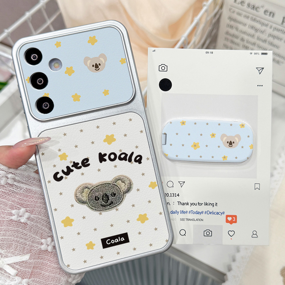 Cute Koala Leather Phone Case  - Phone Cases Leather ulasan dan harga