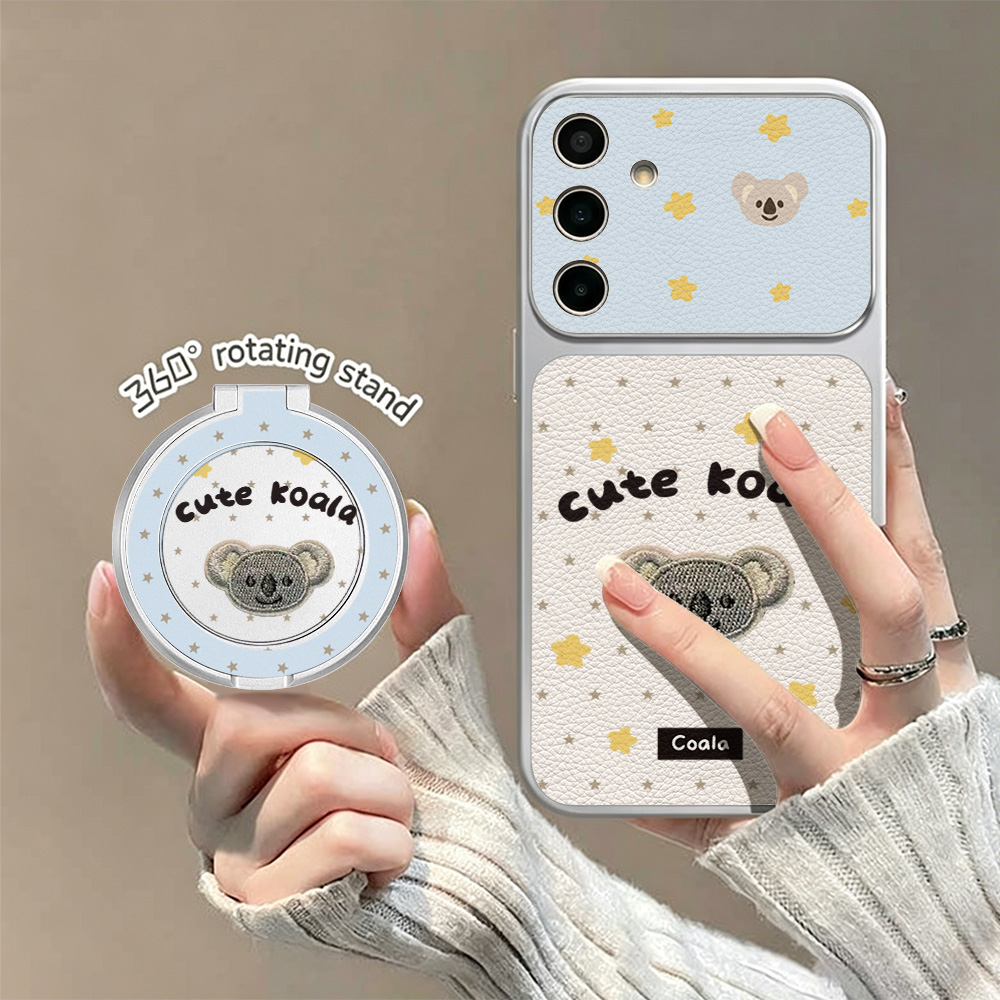 Cute Koala Leather Phone Case  - Phone Cases Leather ulasan dan harga