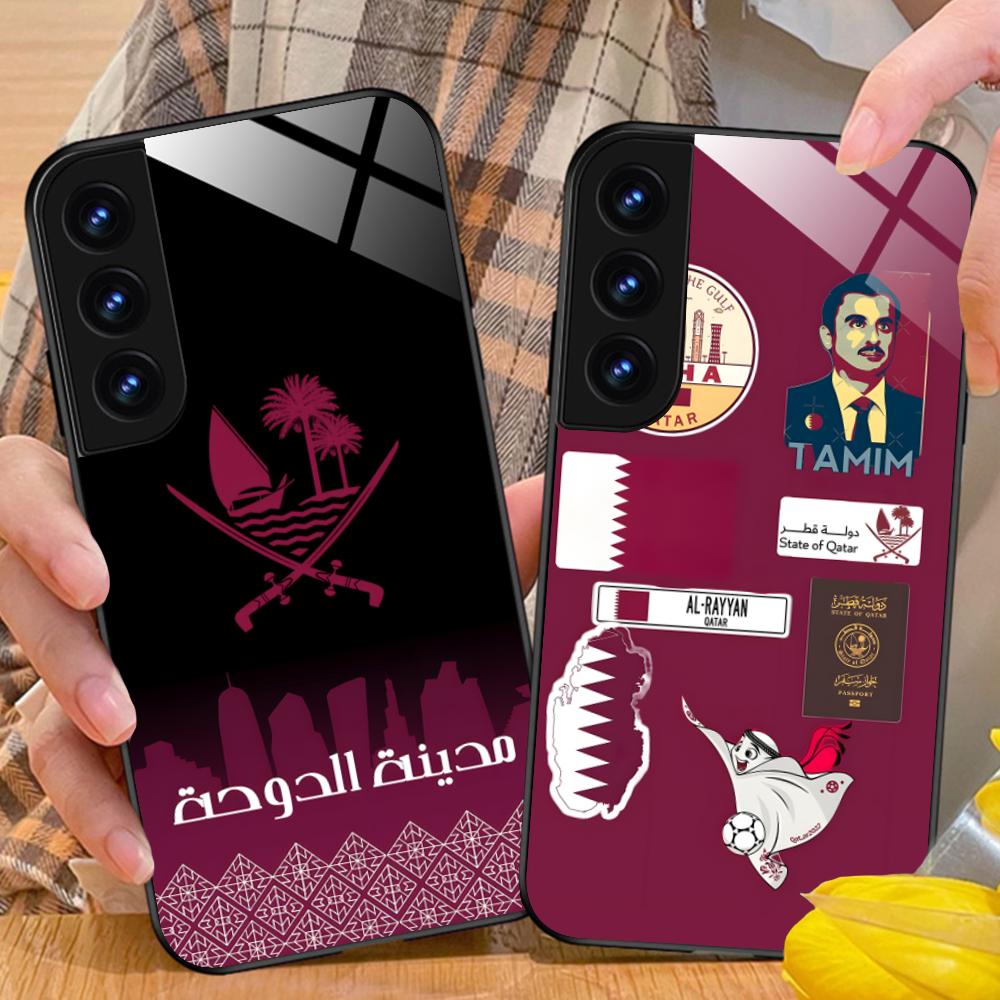 Qatar Flag Mobile Cell Phone C - Phone Cases Qatar ulasan dan harga
