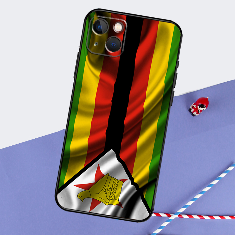 Zimbabwe Flag Phone Case For i - Phone Cases Zimbabwe ulasan dan harga