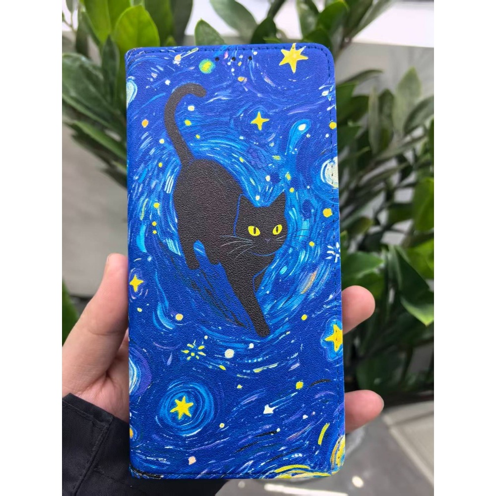 Painted Magnetic Flip Leather  - Phone Cases Galaxy S26 ulasan dan harga