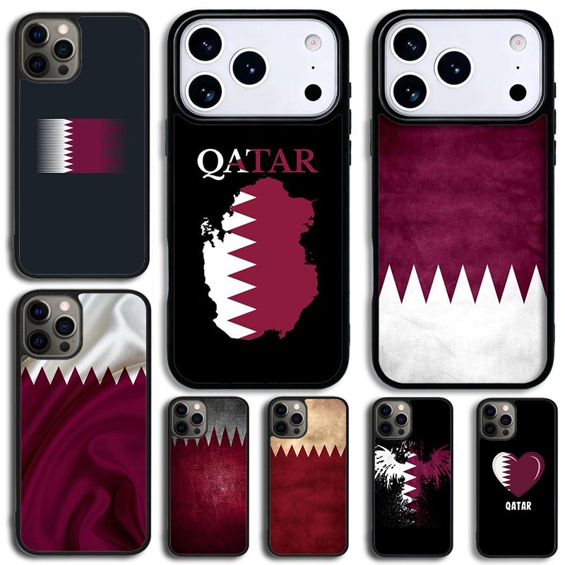 Qatar Flag National Banner Pho - Phone Cases Qatar ulasan dan harga