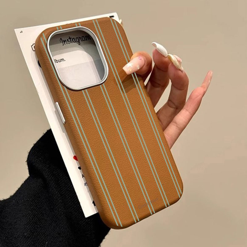 The Green Stripe Lichee Patter - Phone Cases Green ulasan dan harga