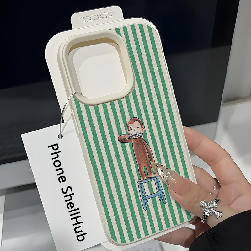 Green Striped Toothbrush Monke - Phone Cases Green ulasan dan harga
