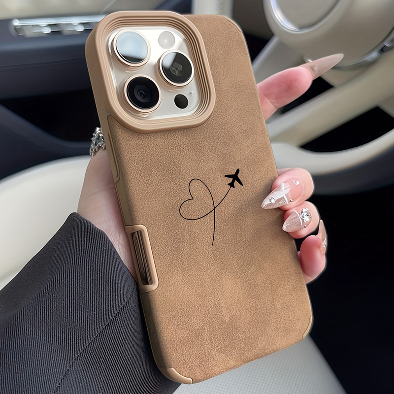 Airplane Route Love Heart Desi - Phone Cases Leather ulasan dan harga