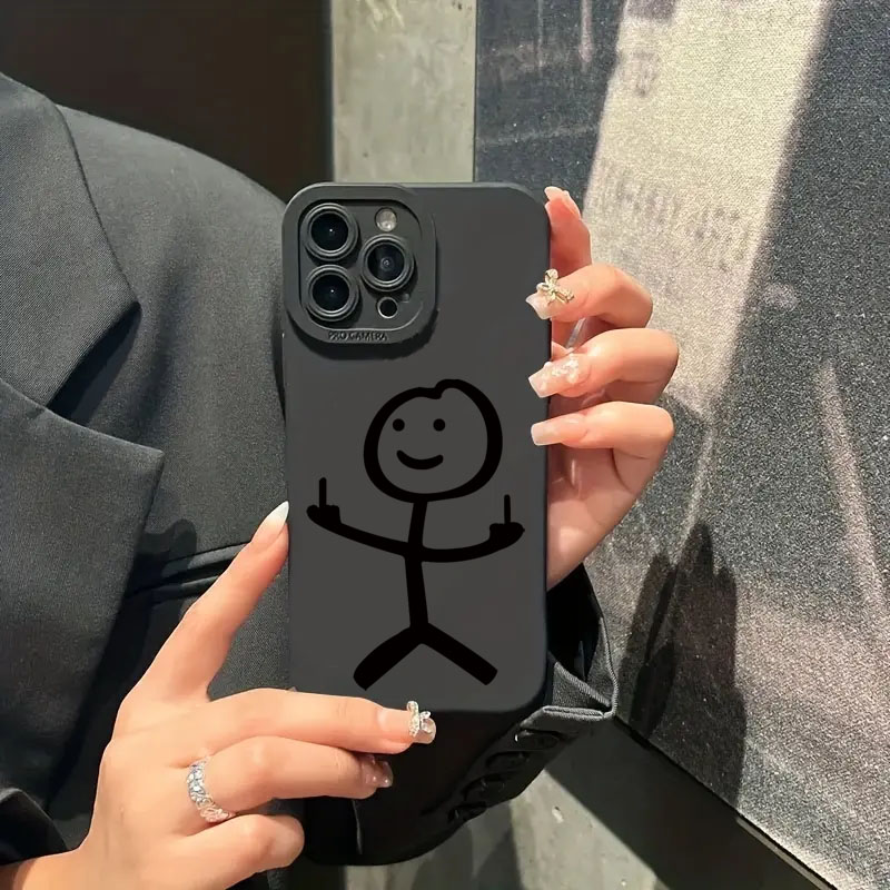 Cute Cartoon Matchman Phone Ca - Phone Cases That Cover The Camera ulasan dan harga