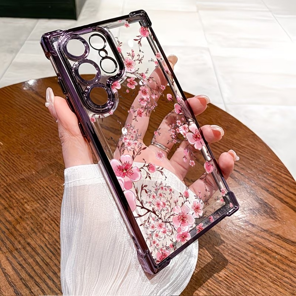 Cherry Blossom Electroplated F - Phone Cases Galaxy S26 ulasan dan harga