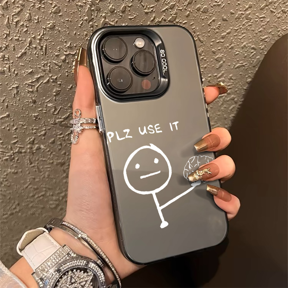 Funny Meme Stick IMD Phone Cas - Phone Cases That Cover The Camera ulasan dan harga