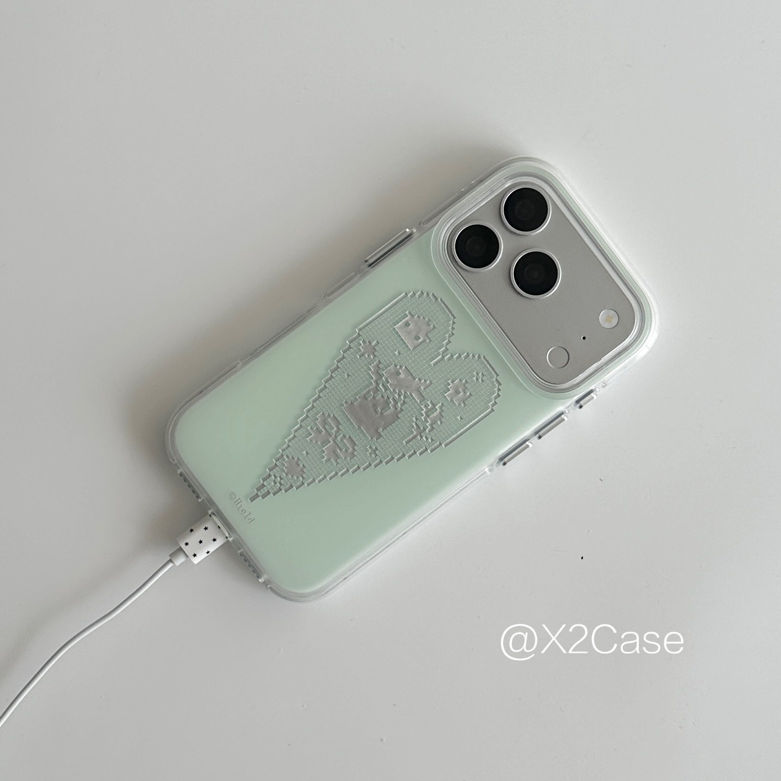 Korean Ins niche green love pi - Phone Cases Green ulasan dan harga