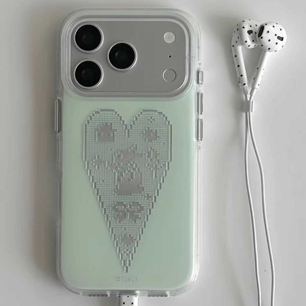 Korean Ins niche green love pi - Phone Cases Green ulasan dan harga
