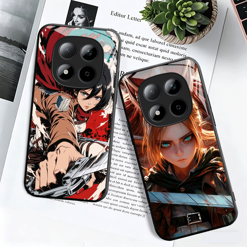A-Attack On T-Titan Mikasa Gla - Phone Cases On Shein ulasan dan harga