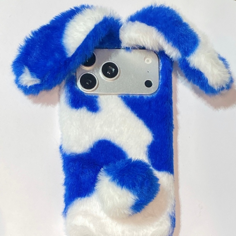 Cute Rabbit Design Fluffy Phon - Phone Cases For Iphone 12 Pro Max ulasan dan harga