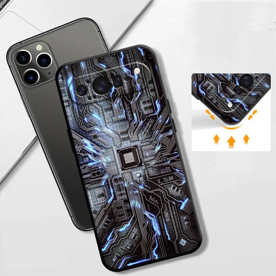 Retro Circuit Board Funda Phon - Phone Cases Google Pixel 9 ulasan dan harga
