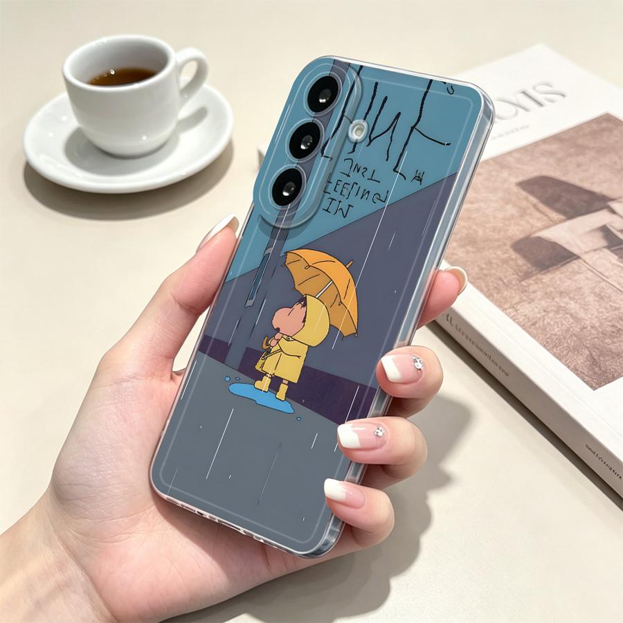 Yellow Umbrella Boy Phone Cove - Phone Cases Samsung Galaxy ulasan dan harga