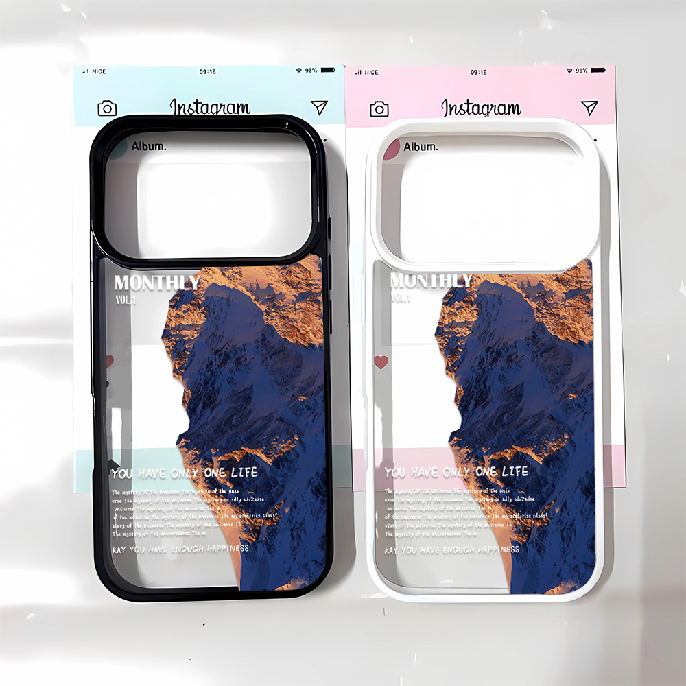 Blue Nature Mountain Scenic El - Phone Cases That Cover The Camera ulasan dan harga