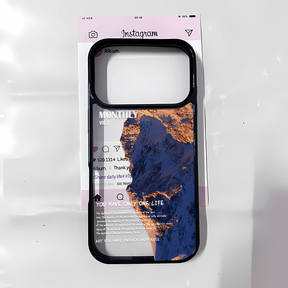 Blue Nature Mountain Scenic El - Phone Cases That Cover The Camera ulasan dan harga