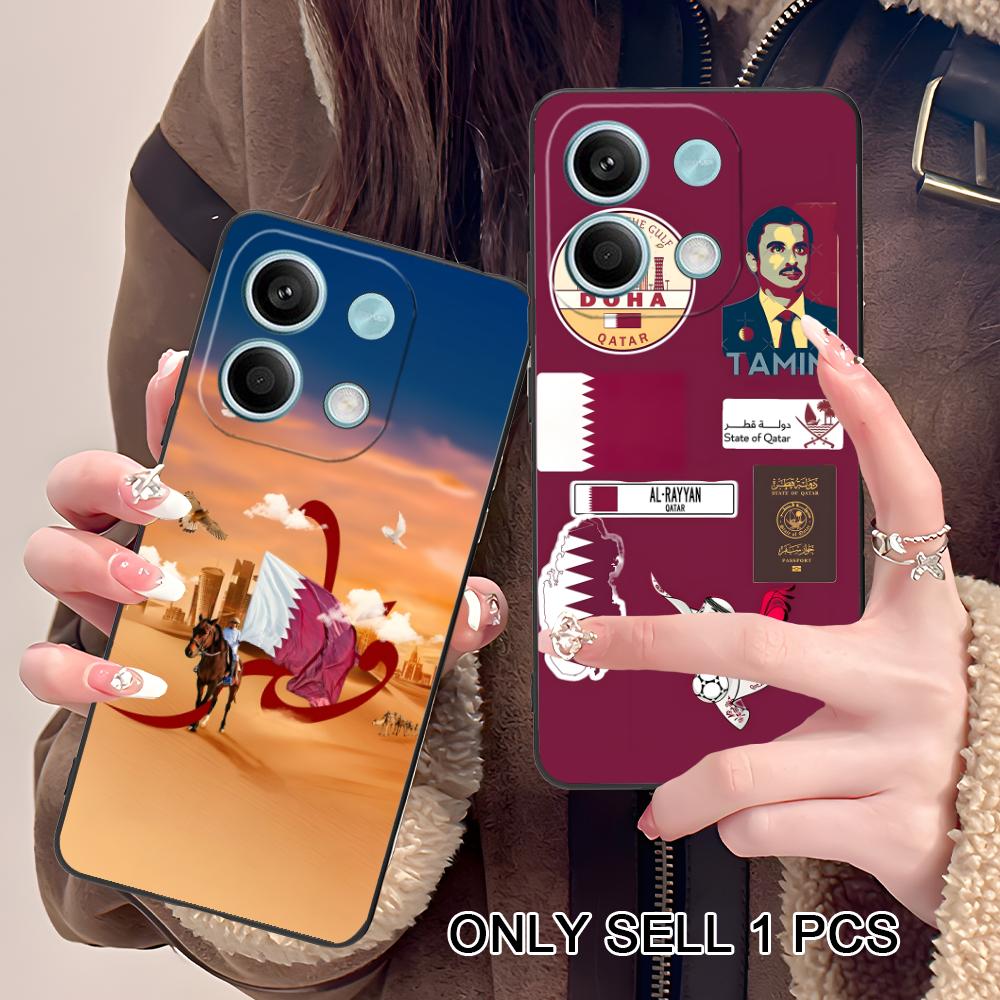 Qatar Flag Matte TPU Mobile Ph - Phone Cases Qatar ulasan dan harga